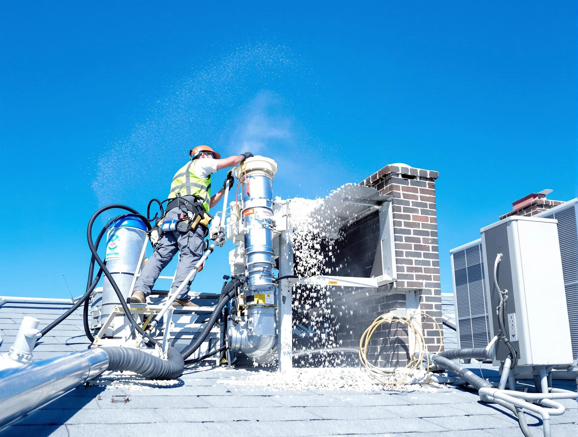 Expert roof dryer vent cleaning by Wyndham Dryer Vent Cleaning in Wyndham
