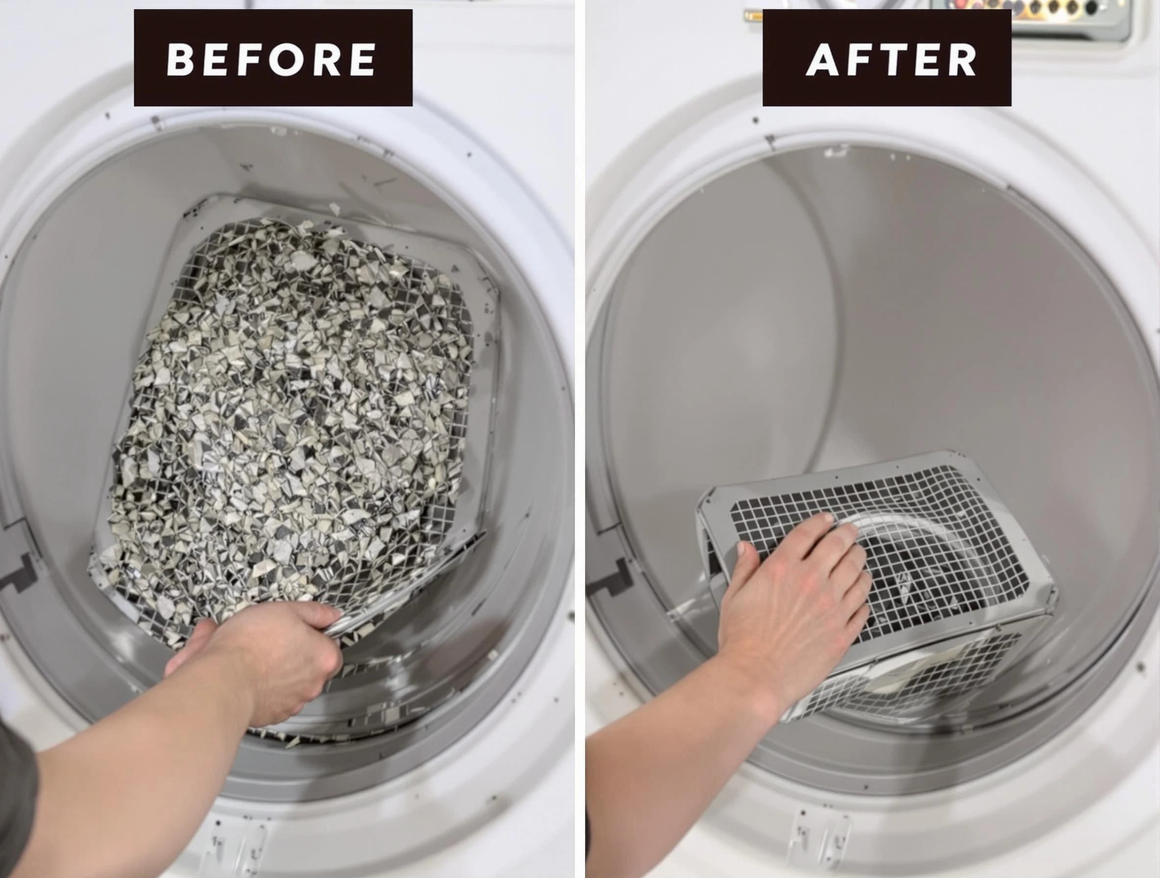 Professional lint trap cleaning by Wyndham Dryer Vent Cleaning in Wyndham