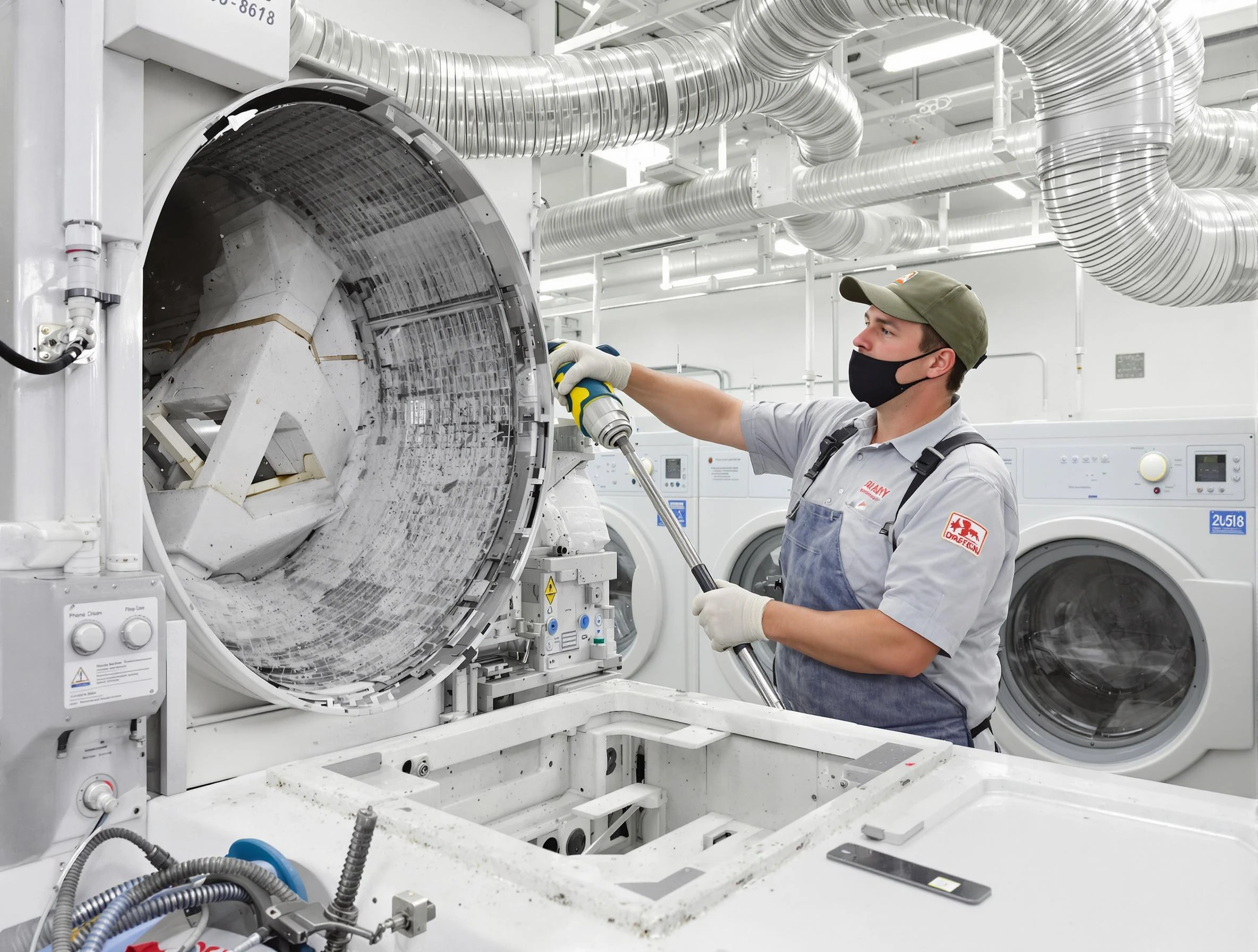 Commercial Dryer Vent Cleaning in Wyndham